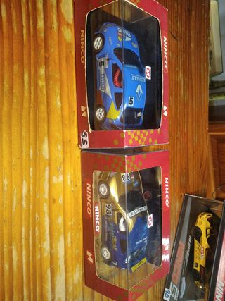 Coche Scalextric Ninco Renault Megane 40€ unidad
