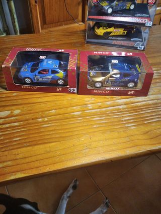 Coche Scalextric Ninco Renault Megane 40€ unidad