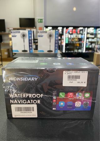 PANTALLA CAR PLAY PARA MOTO IP67