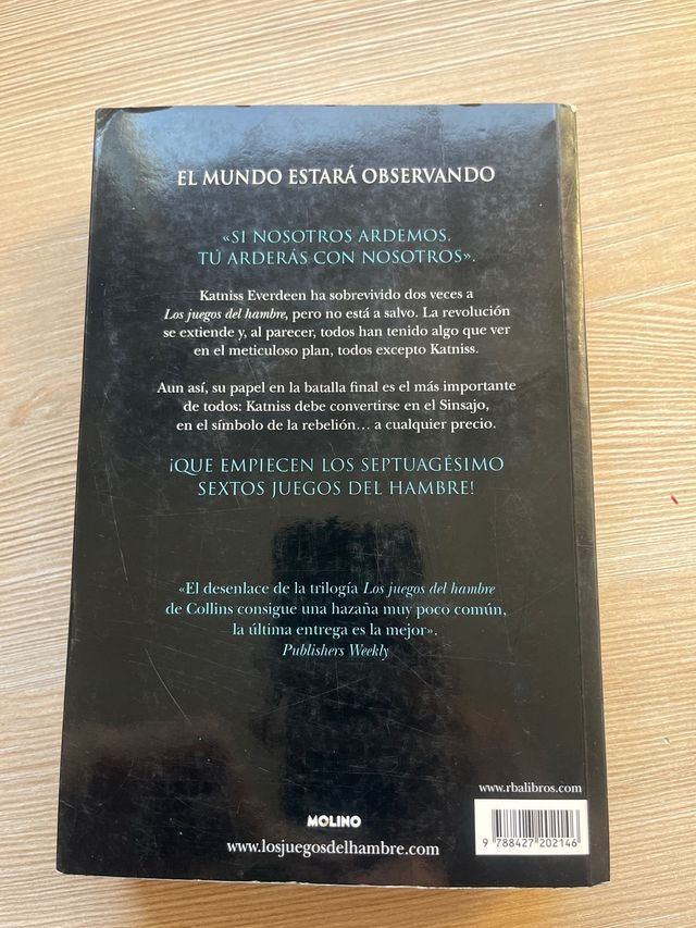 Serie Los Juegos del Hambre 3 - Sinsajo (Hunger...