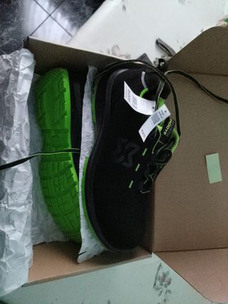 Zapatillas Seguridad Wurth Negras y Verdes