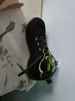Zapatillas Seguridad Wurth Negras y Verdes