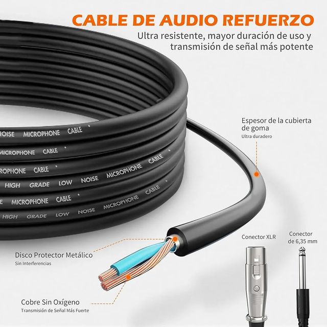 Micrófono TALOMEN Legend Series L-52 Negro