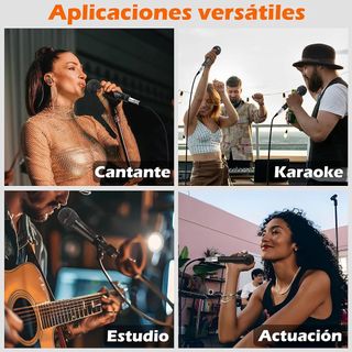 Micrófono TALOMEN Legend Series L-52 Negro