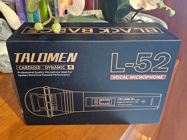 Micrófono TALOMEN Legend Series L-52 Negro