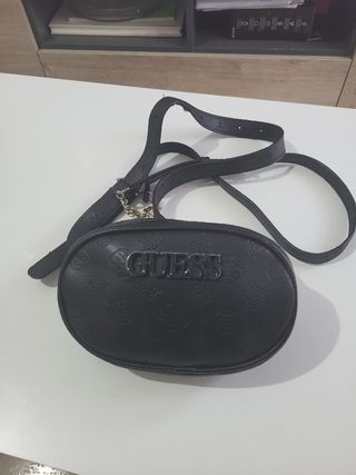 Bolso bandolera Guess negro