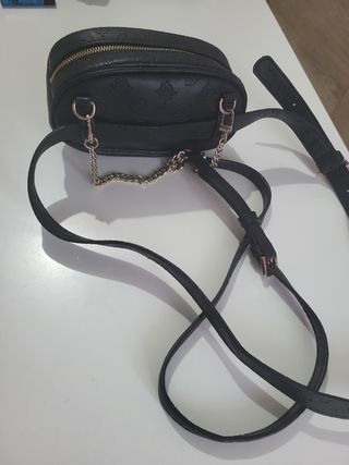 Bolso bandolera Guess negro