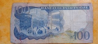 Billete 100 Escudos Portugal 1965