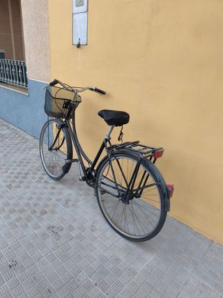 Bicicleta Clásica Señora Negra conor