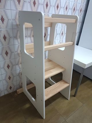Torre aprendizaje + trona Stokke tripp trapp 