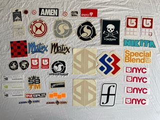 Pegatinas Snowboard / Skate Varias Marcas