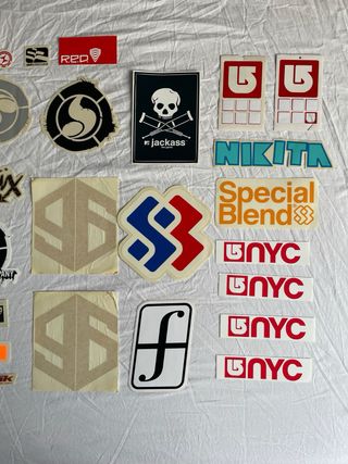Pegatinas Snowboard / Skate Varias Marcas