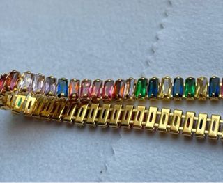 Tennis Multicolor - placcato oro 18 k