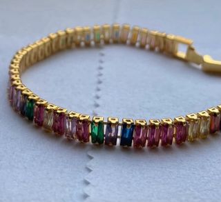 Tennis Multicolor - placcato oro 18 k