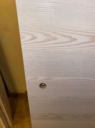 2 Puertas de madera oslo blanca.