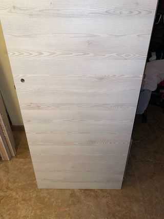 2 Puertas de madera oslo blanca.