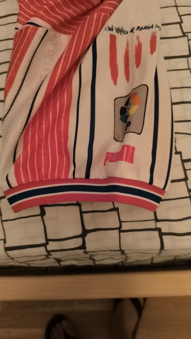 Camiseta At. Madrid final copa 1996