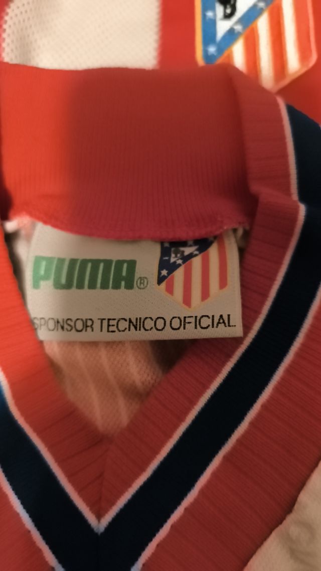Camiseta At. Madrid final copa 1996
