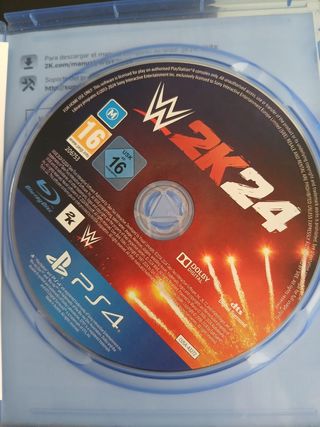 PS4 Fat + WWE2K24