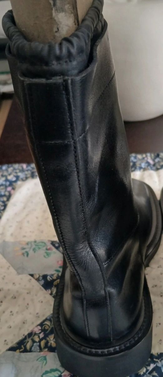 Botas de media pantorrilla negras