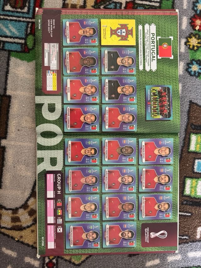 Coleção Cromos Mundial Qatar 2022 Completa Panini