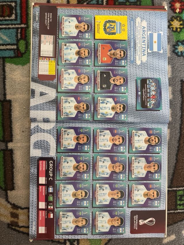 Coleção Cromos Mundial Qatar 2022 Completa Panini