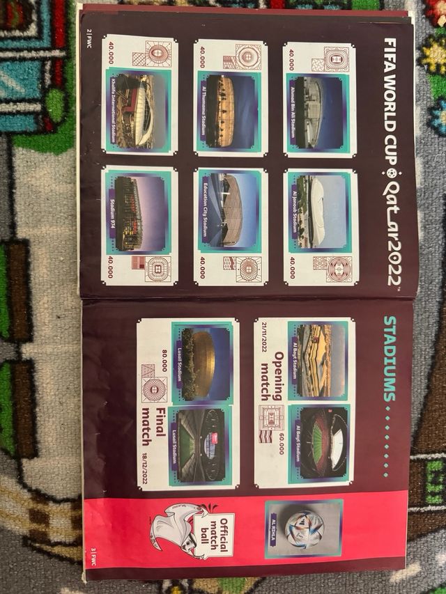 Coleção Cromos Mundial Qatar 2022 Completa Panini