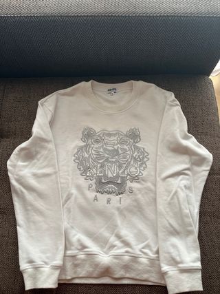 Sudadera Kenzo Blanca Talla S