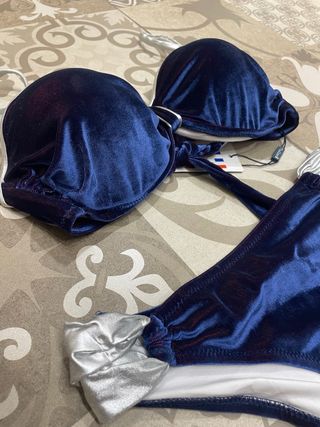 Bañador Negro y Rosa