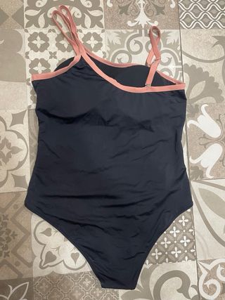 Bañador Negro y Rosa
