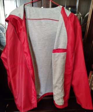 Cazadoras unisex  ,rojas y verde
