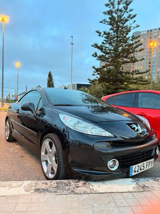Peugeot 207cc descapotable 2007, motor 1.6 120 CV