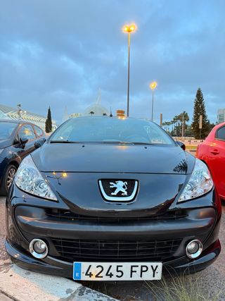 Peugeot 207cc descapotable 2007, motor 1.6 120 CV