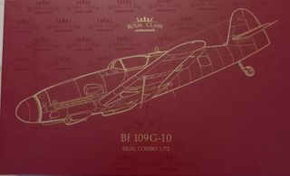 Maqueta Eduard Bf 109G-10 Dual Combo royal class