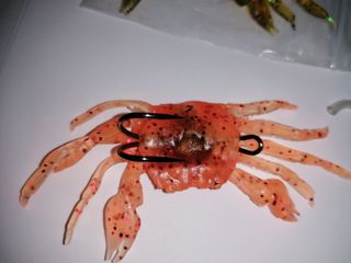 Isca Artificial Caranguejo Laranja