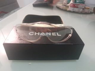 Gafas Chanel Perla Originales Plata