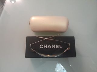 Gafas Chanel Perla Originales Plata