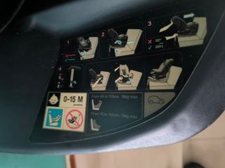SILLA DE COCHE JANE GRAVITY MUY BUENA CALIDAD 