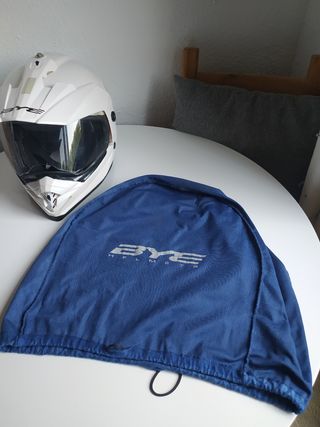 Casco Moto Trail Blanco