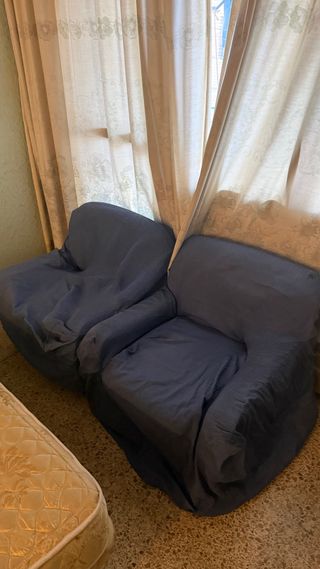 Sofá 3 plazas + 2 sofás individuales