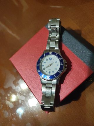 Reloj Radiant Acero Inoxidable Mujer Azul
