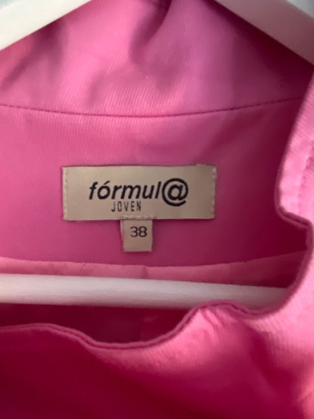 Formula Joven Chaqueta Rosa Talla M
