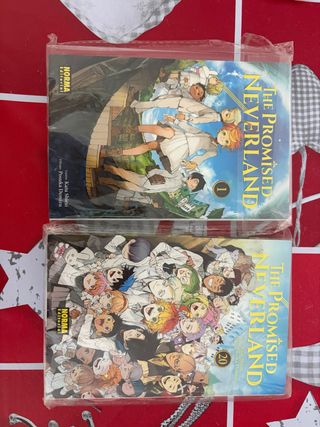 Vendo tomo 1 y tomo 20 de the promised neverlad