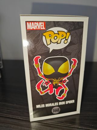 Funko Pop Miles Morales Iron Spider 1448 Marvel