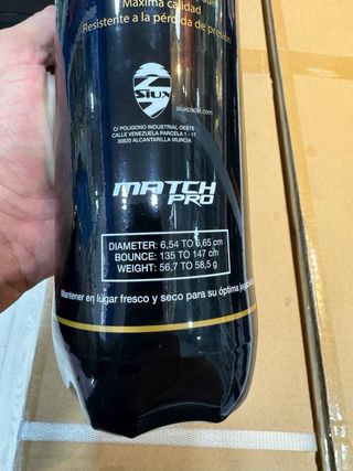 Cajón Pelotas Pádel Siux Match Pro
