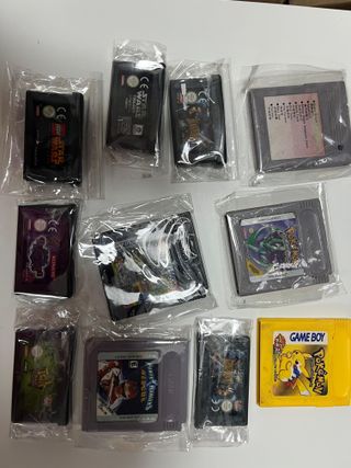 Lote Videojuegos Game Boy