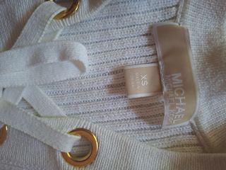 Jersey Michael Kors Blanco Manga 3/4