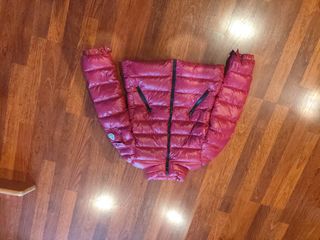 Moncler rosa acolchado