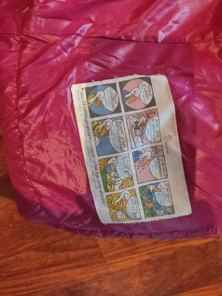 Moncler rosa acolchado