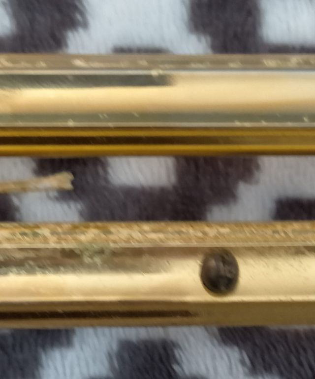 Antiguo Crucifijo Dorado. Ver fotos.